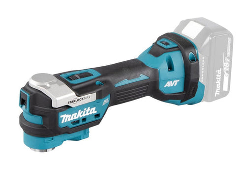 Makita DTM52Z Multiverktøy 18V LXT, børsteløs, Starlock Max – kun maskin (blå)