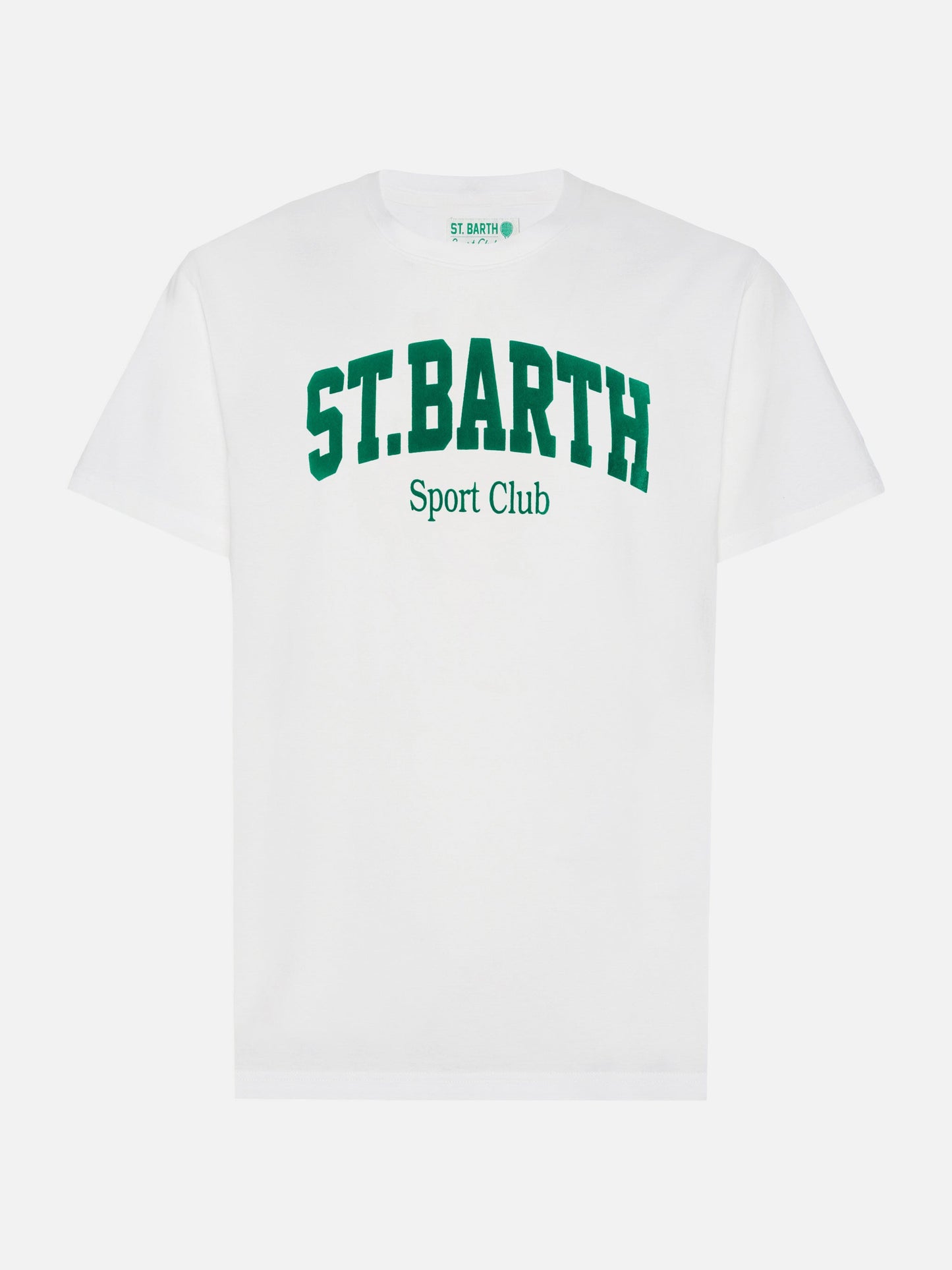 Vinter bomulls-T-skjorte Arnott med St. Barth Sport Club-trykk – produktbilde