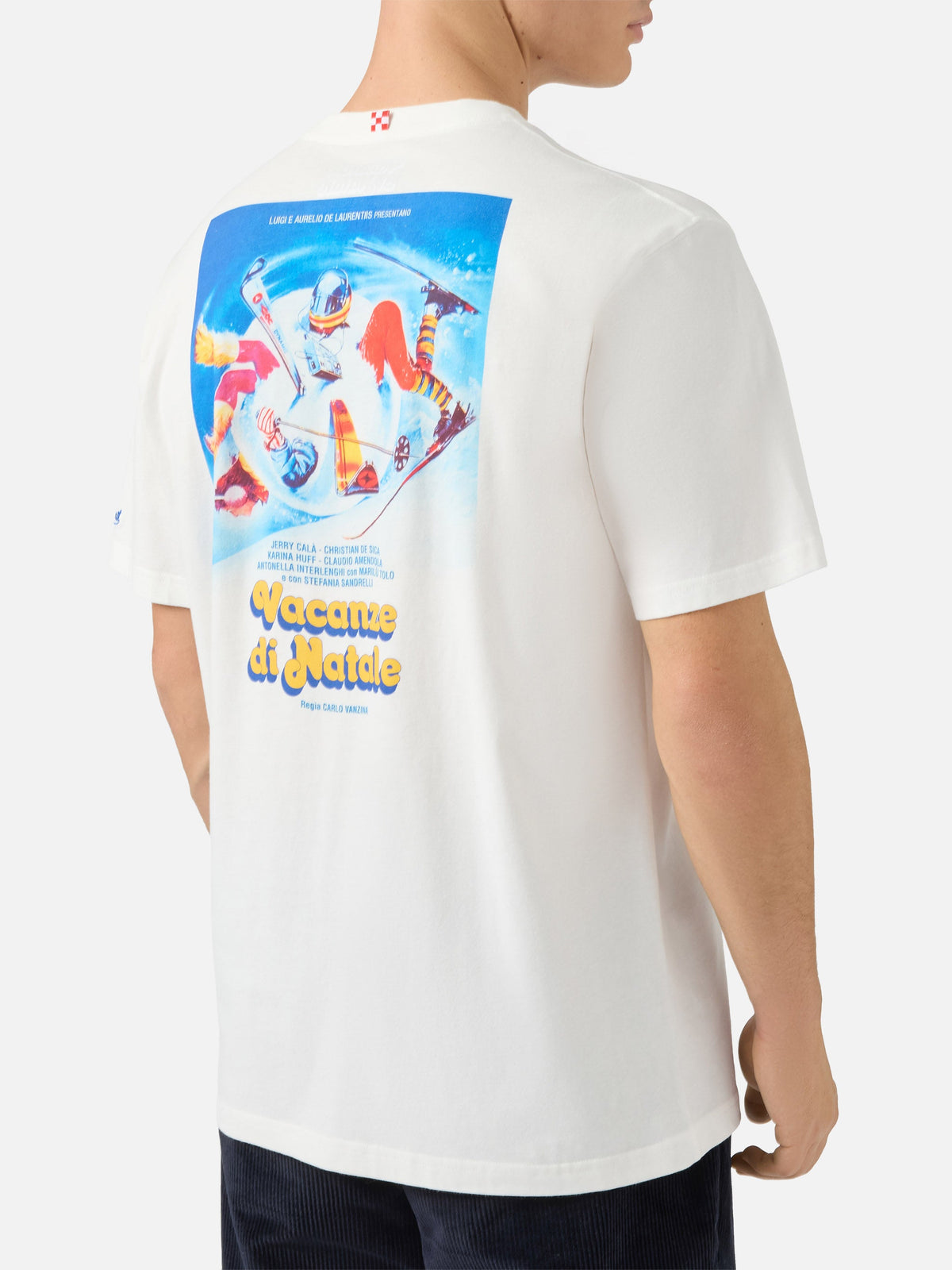 Vinter T-skjorte i bomull Arnott Warm med logo filmtrykk | VACANZE DI NATALE SPECIAL EDITION – offisielt produktbilde 2