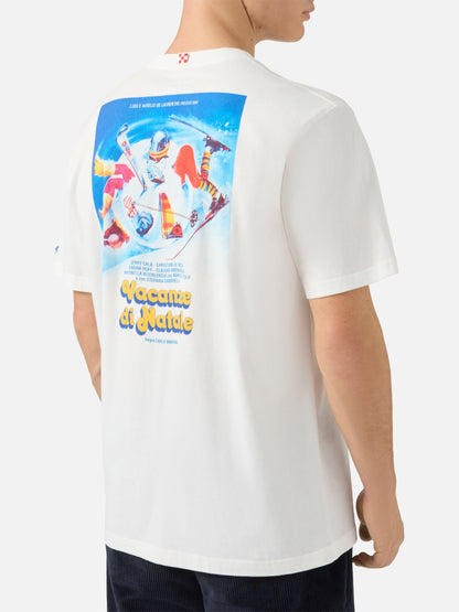 Vinter T-skjorte i bomull Arnott Warm med logo filmtrykk | VACANZE DI NATALE SPECIAL EDITION – offisielt produktbilde 2