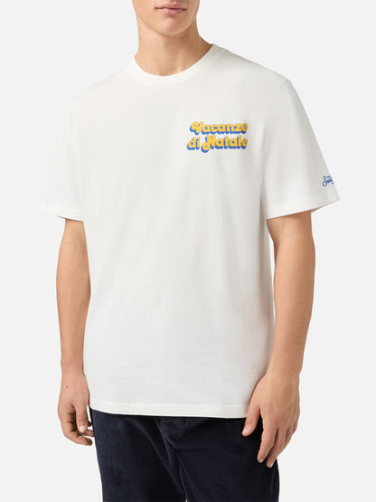 Vinter T-skjorte i bomull Arnott Warm med logo filmtrykk | VACANZE DI NATALE SPECIAL EDITION – offisielt produktbilde 4