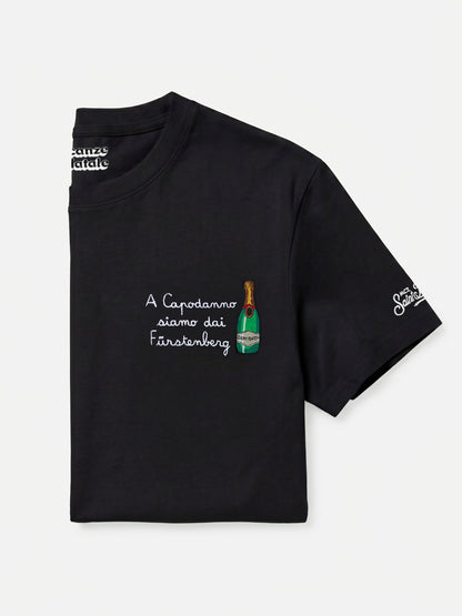 Vinter bomulls-T-skjorte Arnott Warm med Dai Fürstengberg-broderi | VACANZE DI NATALE SPECIAL EDITION – produktbilde