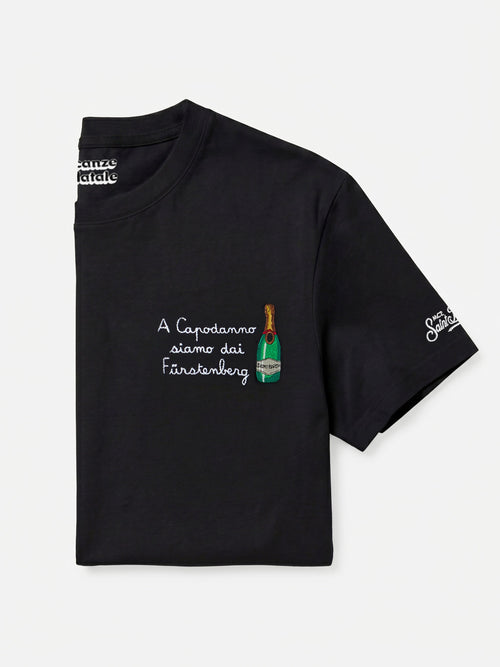 Vinter bomulls-T-skjorte Arnott Warm med Dai Fürstengberg-broderi | VACANZE DI NATALE SPECIAL EDITION – produktbilde