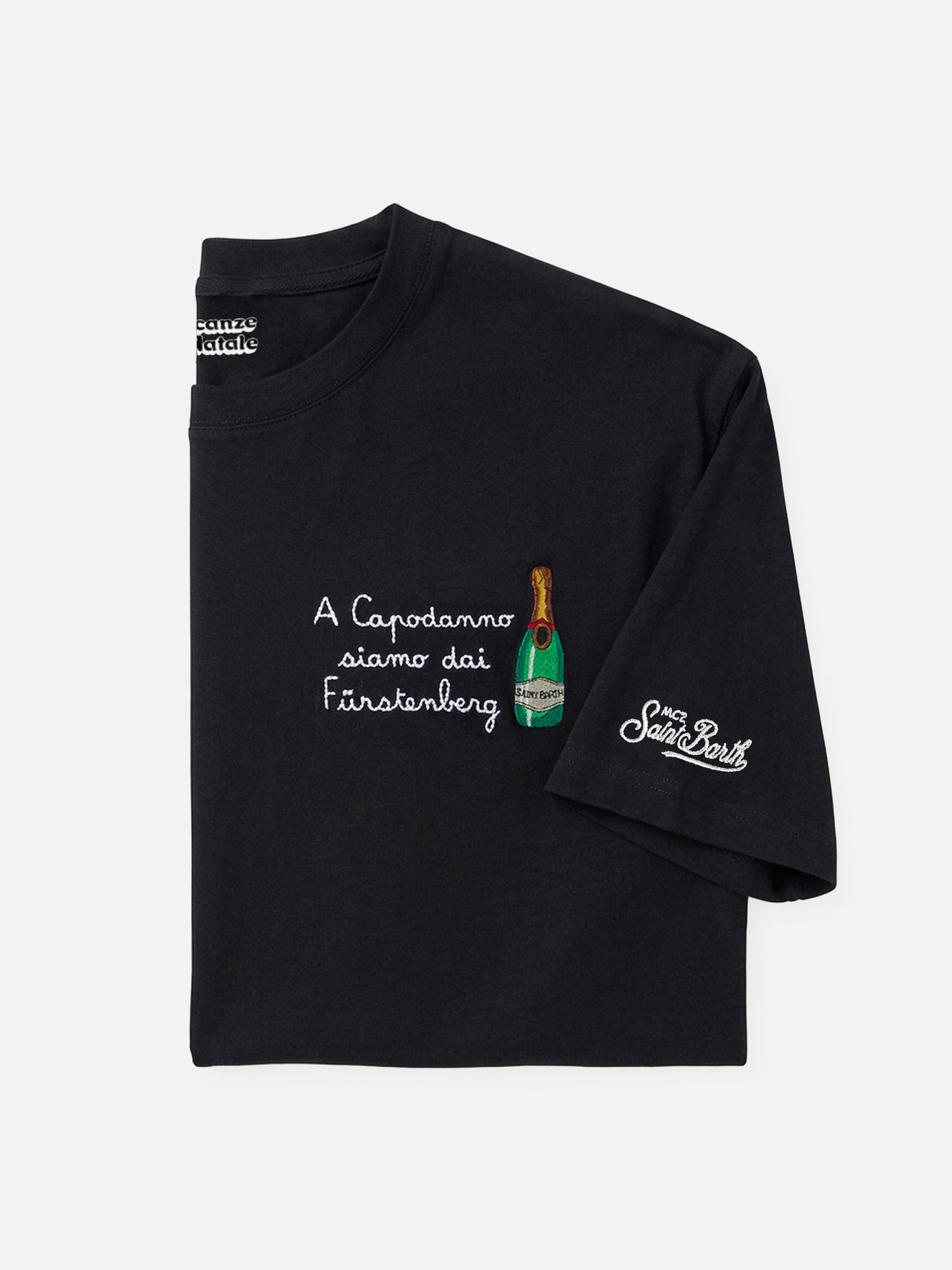 Vinter bomulls-T-skjorte Arnott Warm med Dai Fürstengberg-broderi | VACANZE DI NATALE SPECIAL EDITION – offisielt produktbilde 6
