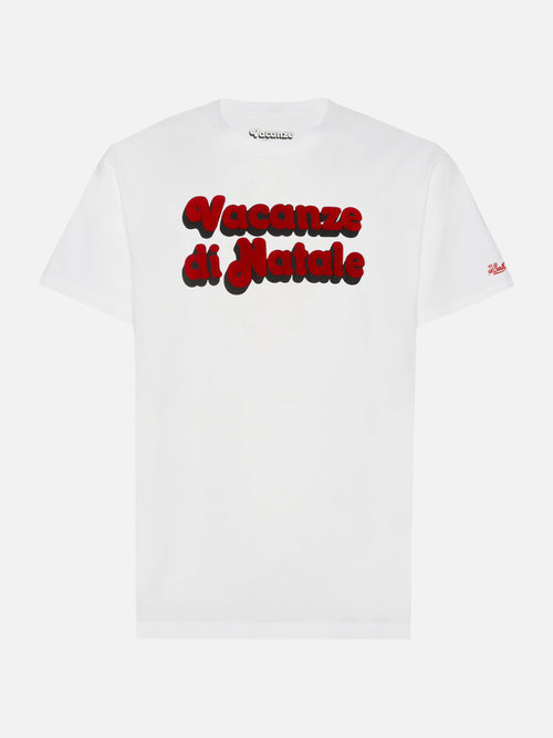 Vinterbomulls-T-skjorte Arnott Warm with logo film flock | VACANZE DI NATALE SPECIAL EDITION – produktbilde
