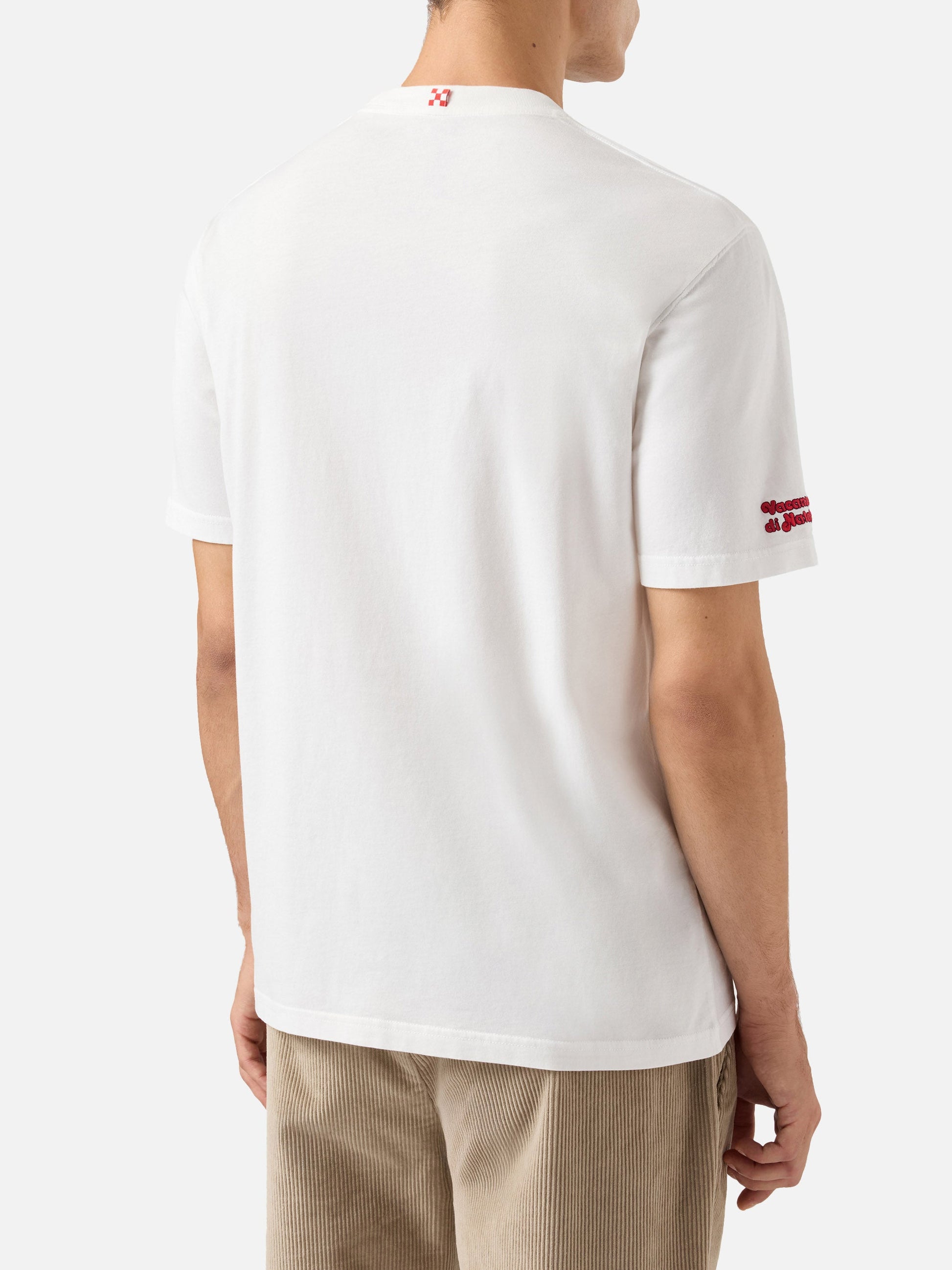 Vinter bomull t-skjorte Arnott Warm with Sole whisky e sei in pole position! embroidery | VACANZE DI NATALE SPECIAL EDITION – offisielt produktbilde 3