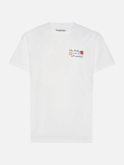 Vinter bomull t-skjorte Arnott Warm with Sole whisky e sei in pole position! embroidery | VACANZE DI NATALE SPECIAL EDITION – offisielt produktbilde 4
