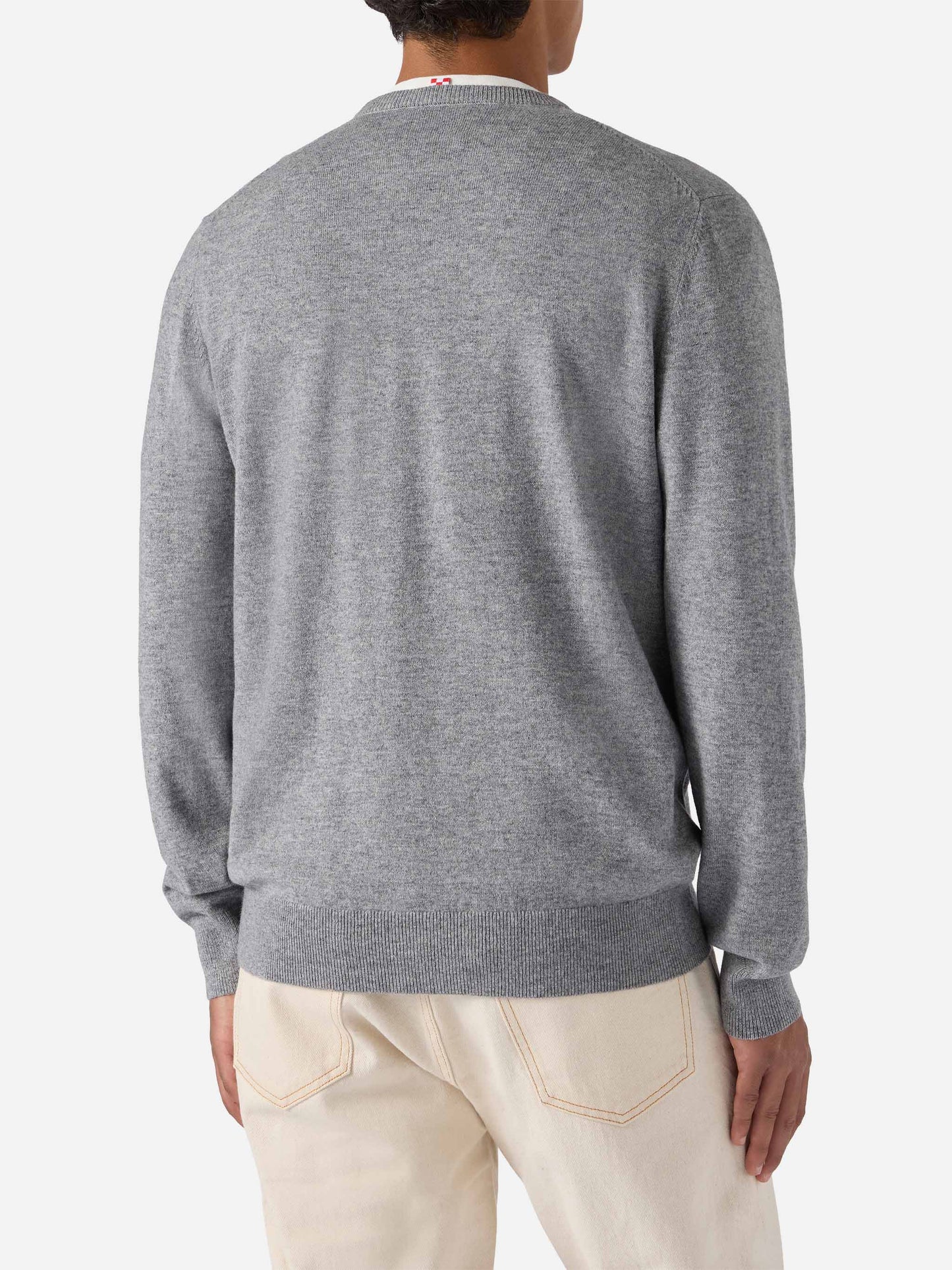 Crewneck-genser Heron Light med Uncle Scrooge-broderi | DISNEY SPECIAL EDITION – offisielt produktbilde 4