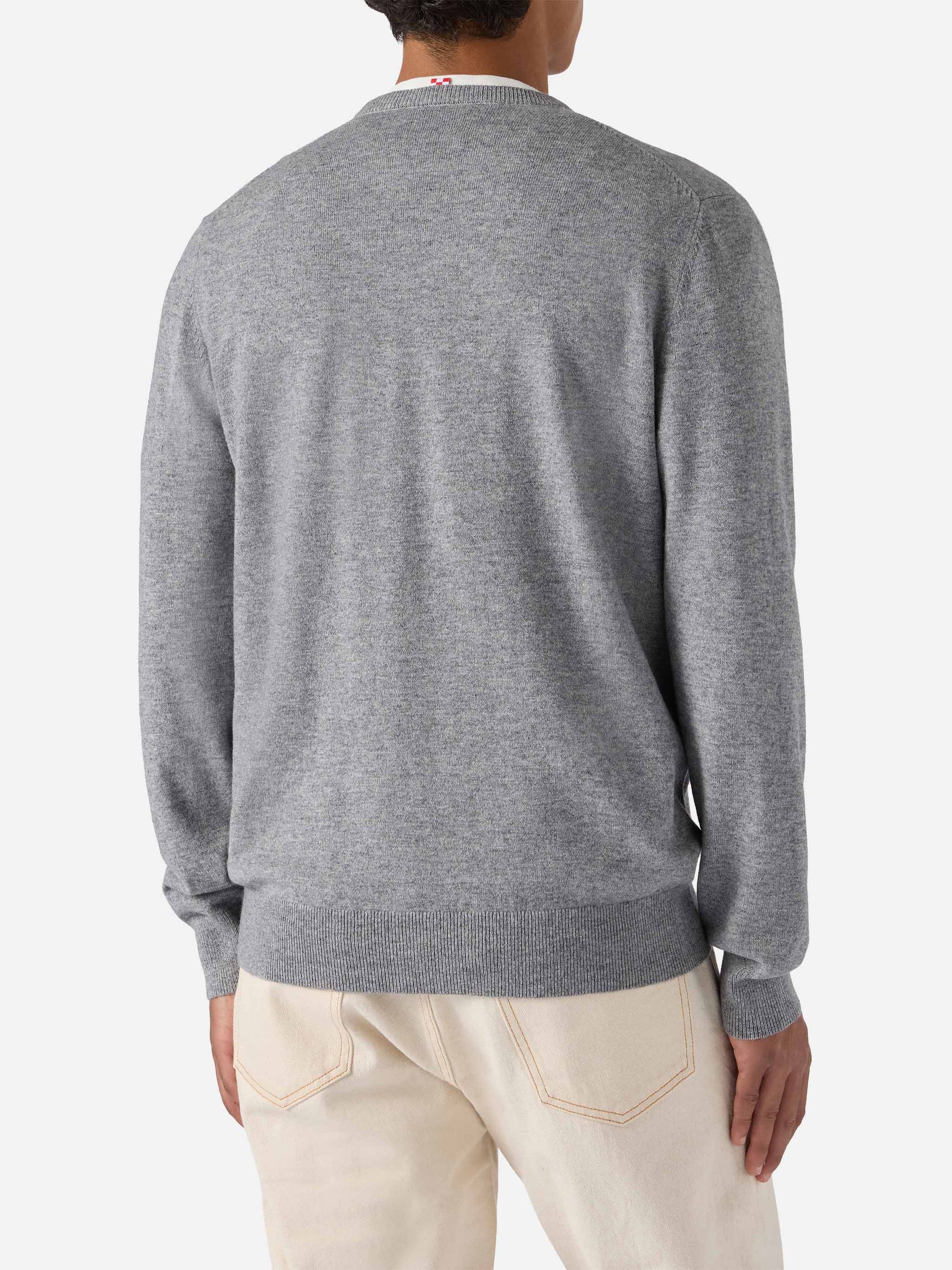 Crewneck-genser Heron Light med Uncle Scrooge-broderi | DISNEY SPECIAL EDITION – offisielt produktbilde 4