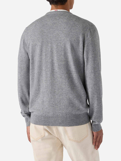 Crewneck-genser Heron Light med Uncle Scrooge-broderi | DISNEY SPECIAL EDITION – offisielt produktbilde 4