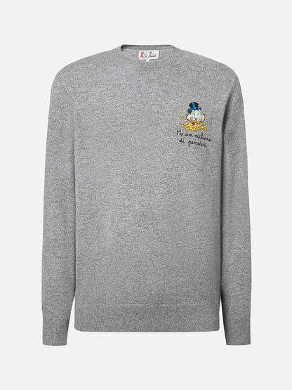 Crewneck-genser Heron Light med Uncle Scrooge-broderi | DISNEY SPECIAL EDITION – offisielt produktbilde 5