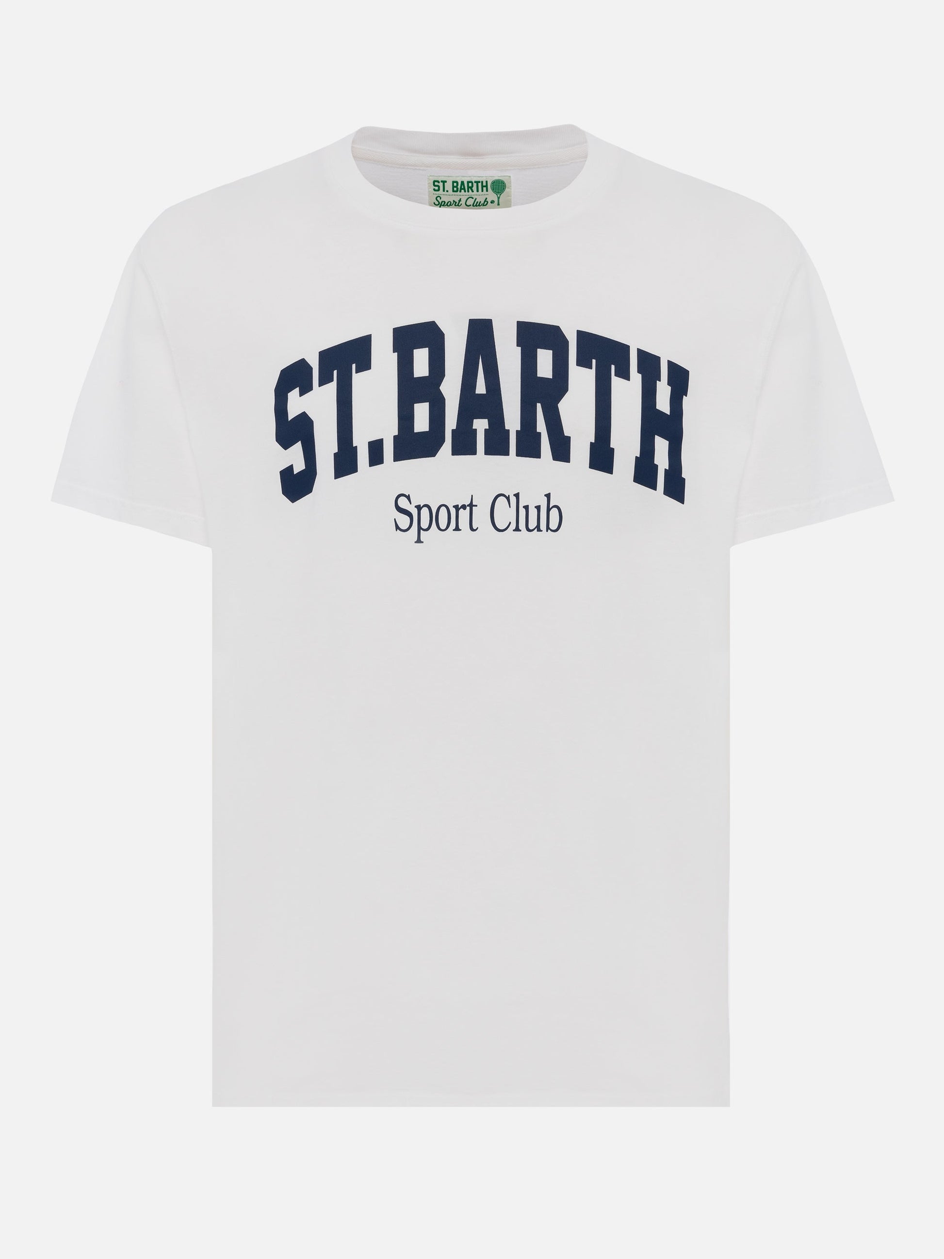 T-skjorte med St. Barth Sport Club-print – produktbilde