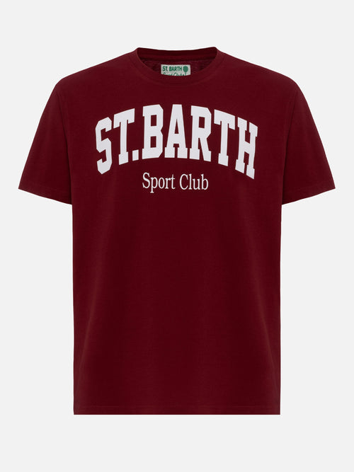 T-skjorte med St. Barth Sport Club-trykk – produktbilde