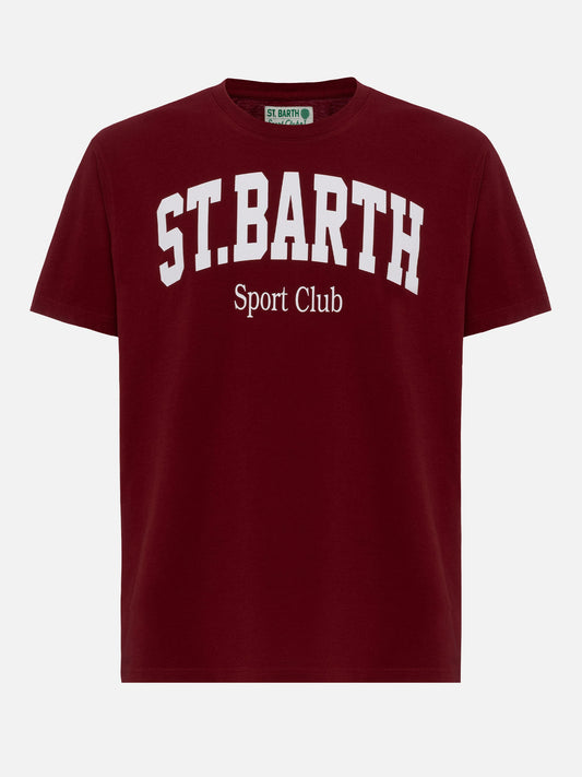 T-skjorte med St. Barth Sport Club-trykk – produktbilde