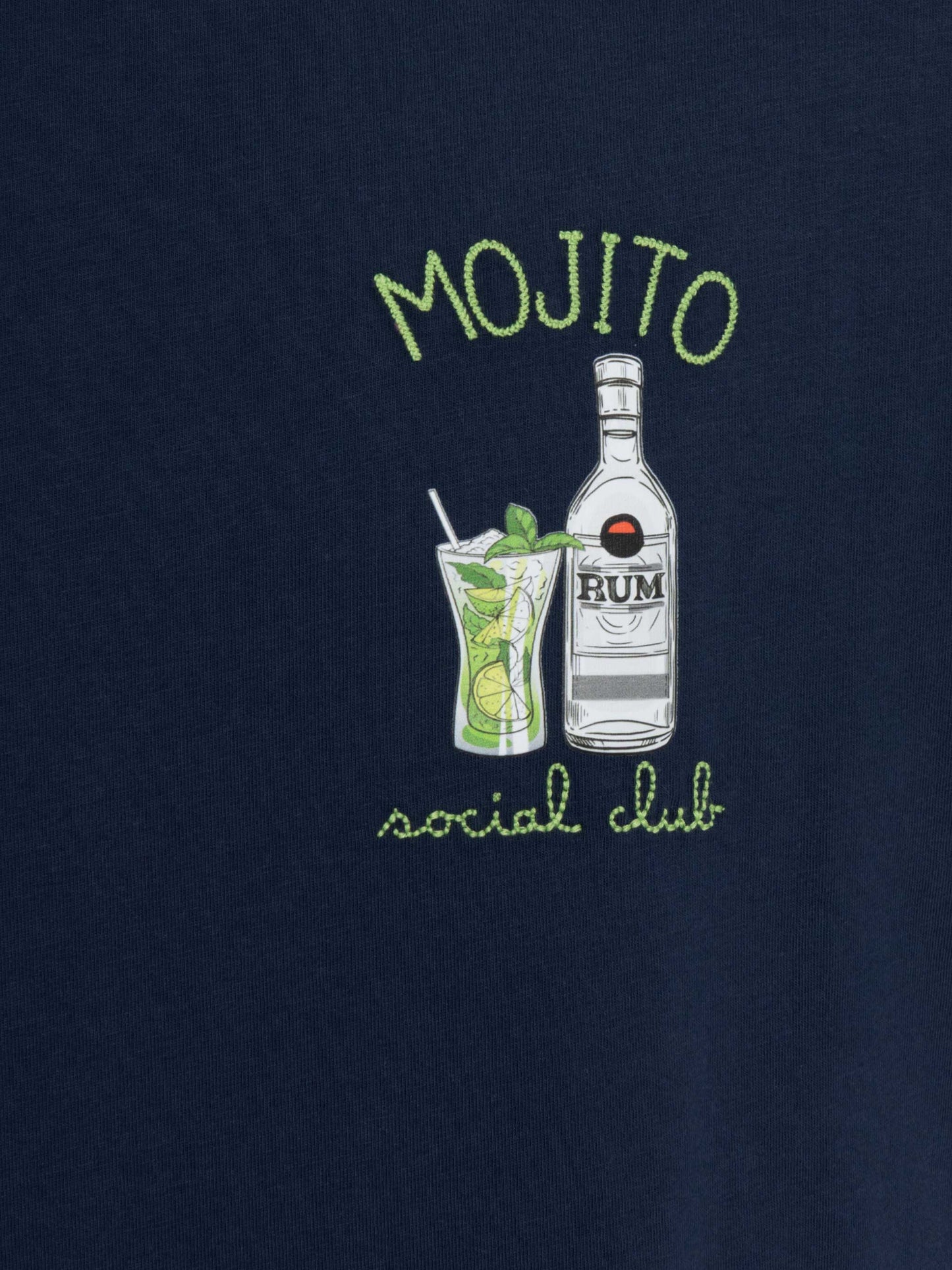 T-skjorte med mojito social club broderi – offisielt produktbilde 5