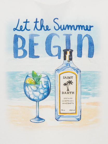 T-skjorte med Let the summer be gin-print – offisielt produktbilde 5