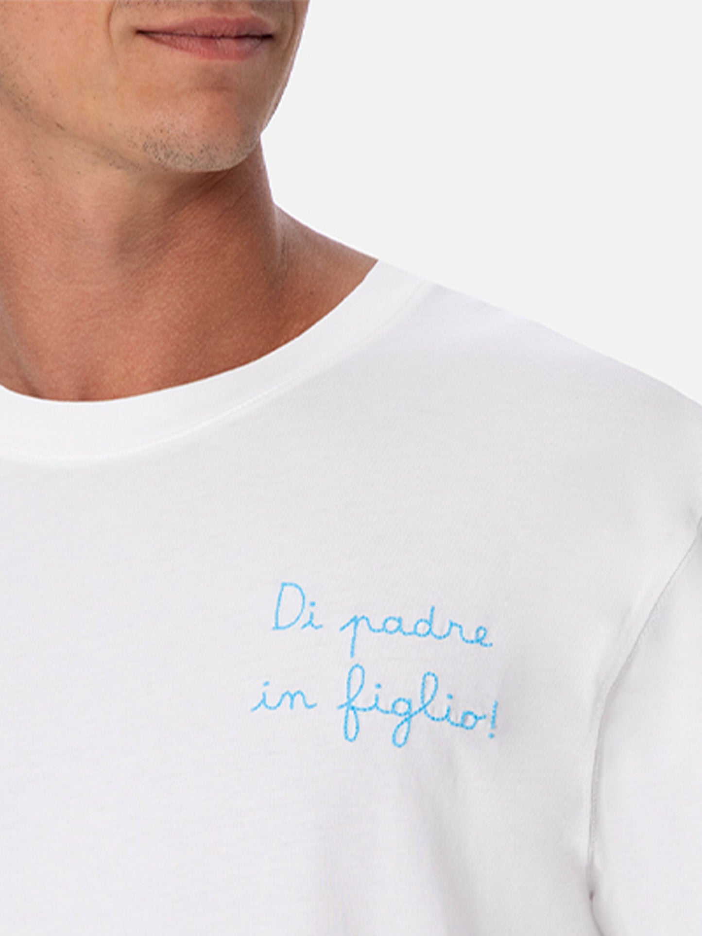 T-skjorte med Di Padre in Figlio-broderi | Special Edition – produktbilde