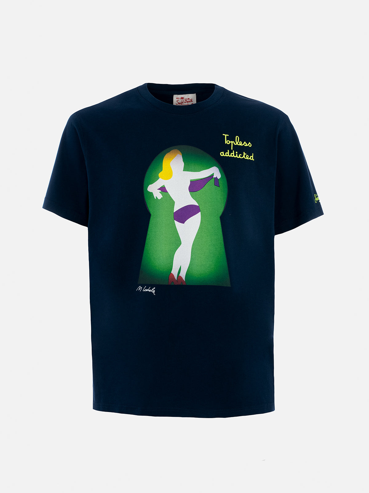 T-skjorte med Lodola-print og broderi | Special Edition – produktbilde