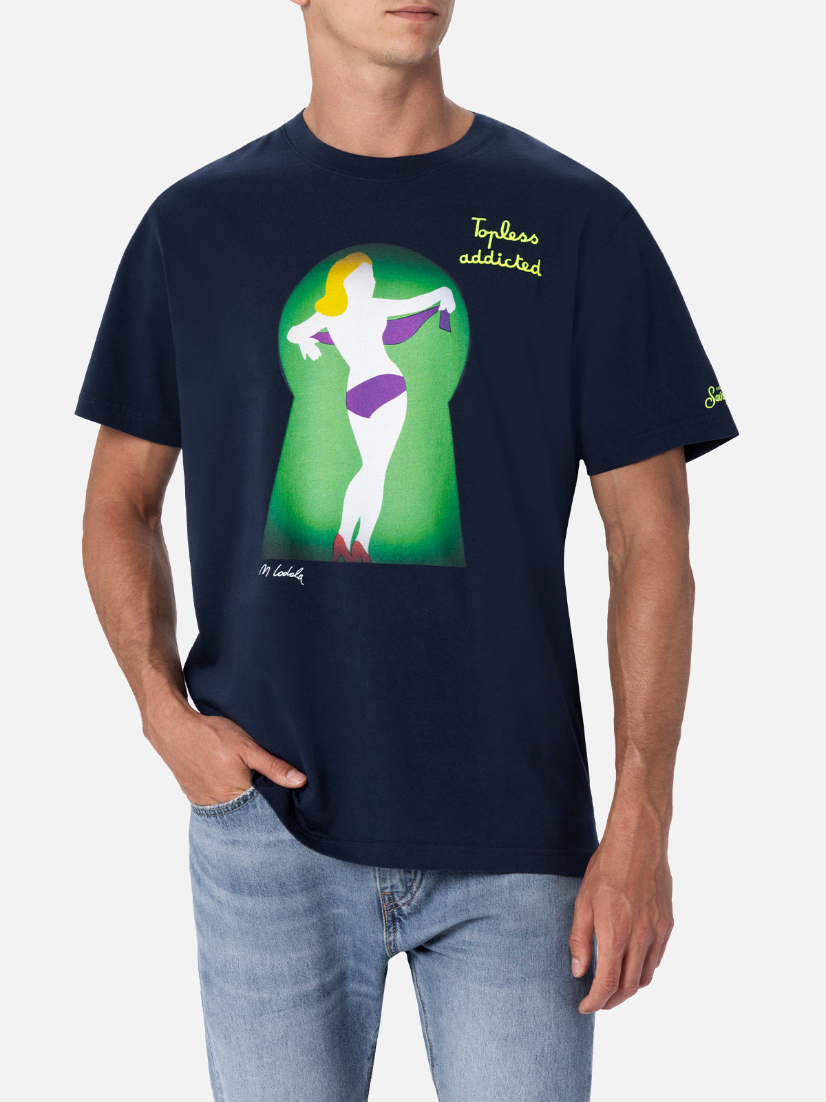 T-skjorte med Lodola-print og broderi | Special Edition – offisielt produktbilde 2