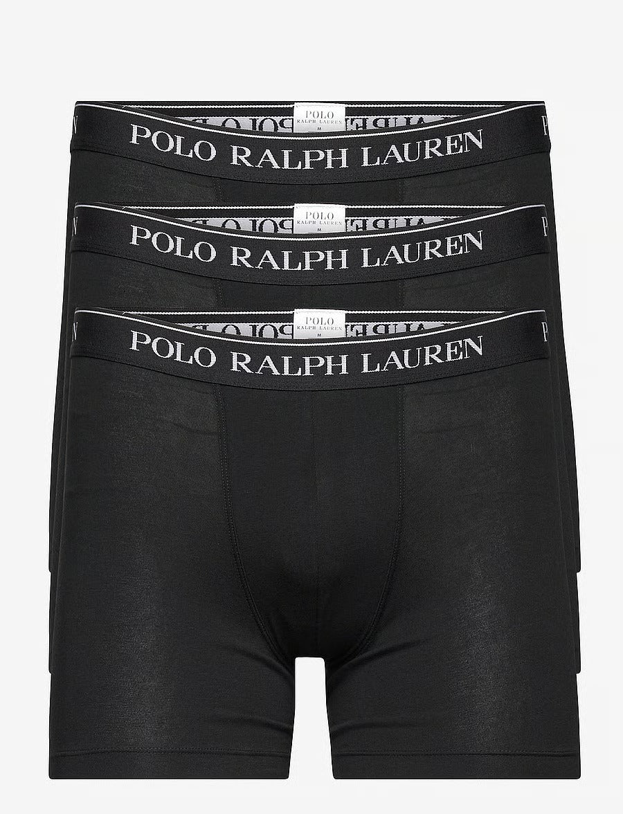 Polo Ralph Lauren Stretch Cotton Boxer Brief 3-Pack herreunderbukser, 3-pack