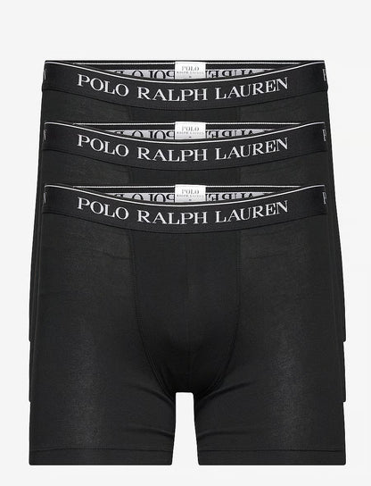 Polo Ralph Lauren Stretch Cotton Boxer Brief 3-Pack herreunderbukser, 3-pack