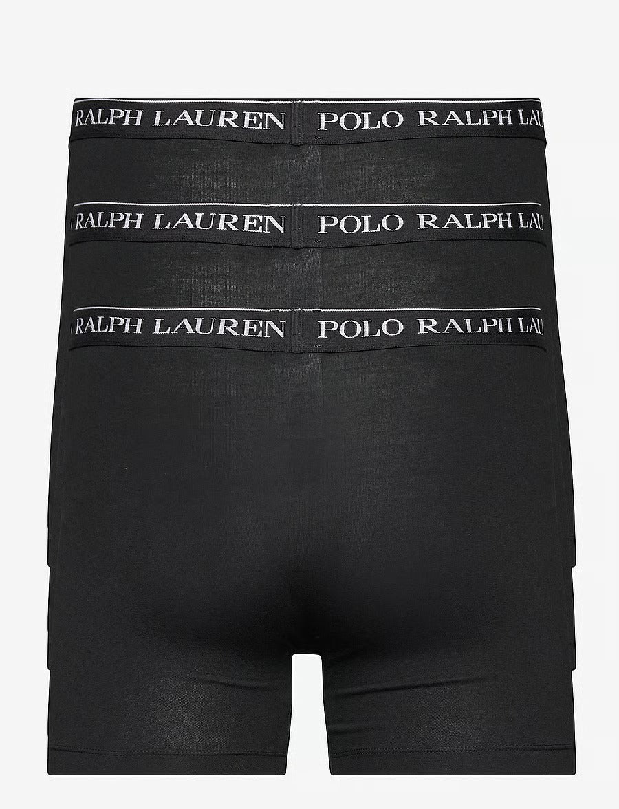 Polo Ralph Lauren Stretch Cotton Boxer Brief 3-Pack herreunderbukser, 3-pack