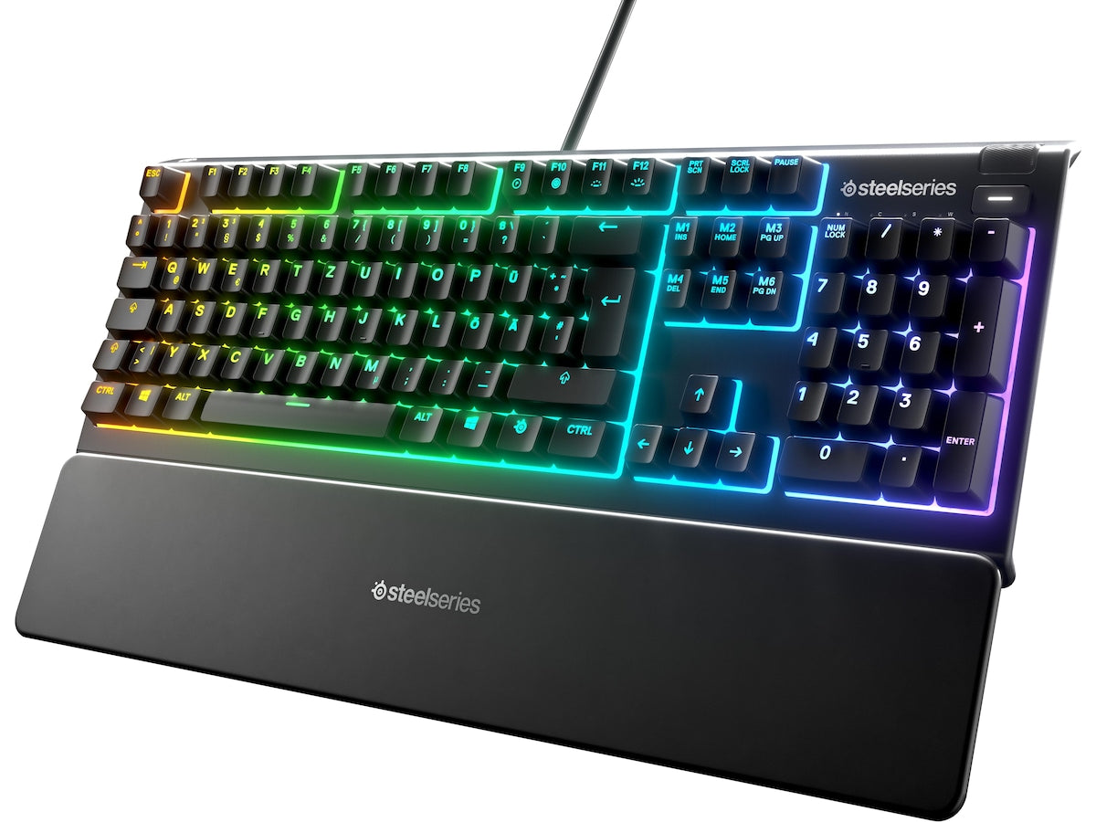 Produktbilde av Steelseries Apex 3 Gamingtastatur (sort) fra STEELSERIE