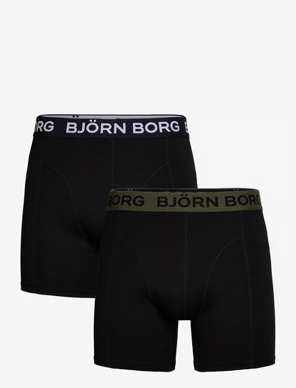 Björn Borg COTTON STRETCH BOXER 2p herreunderbukser, 2-pack i MULTIPACK 2