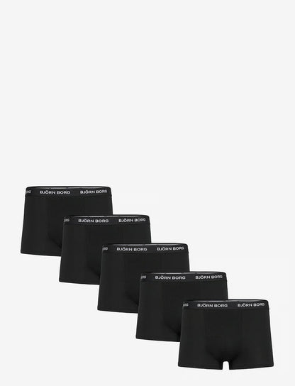 Björn Borg COTTON STRETCH TRUNK 5p herreunderbukser, 5-pack i MULTIPACK 1