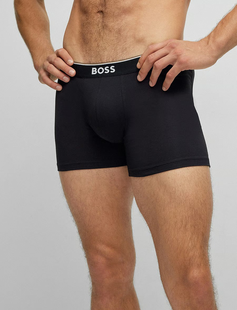BOSS BoxerBr 3P Power herreunderbukser, 3-pack