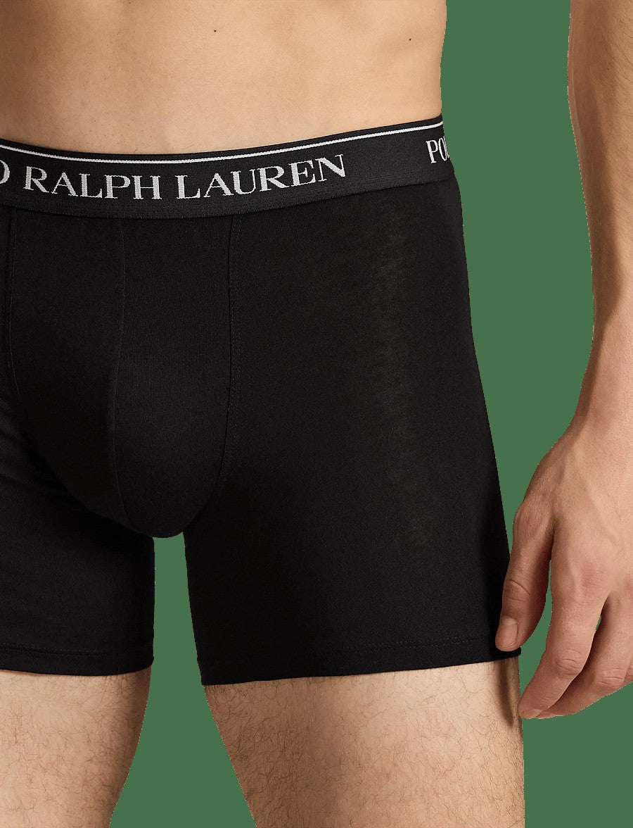 Polo Ralph Lauren Stretch Cotton Boxer Brief 3-Pack herreunderbukser, 3-pack