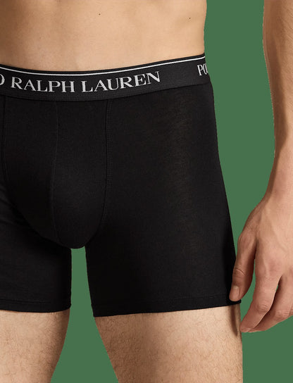 Polo Ralph Lauren Stretch Cotton Boxer Brief 3-Pack herreunderbukser, 3-pack