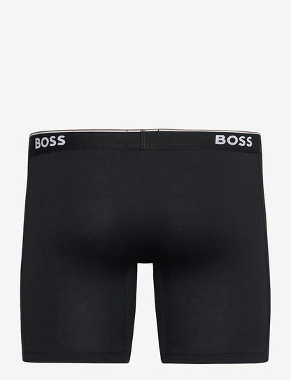 BOSS BoxerBrLong 3P Power herreunderbukser, 3-pack