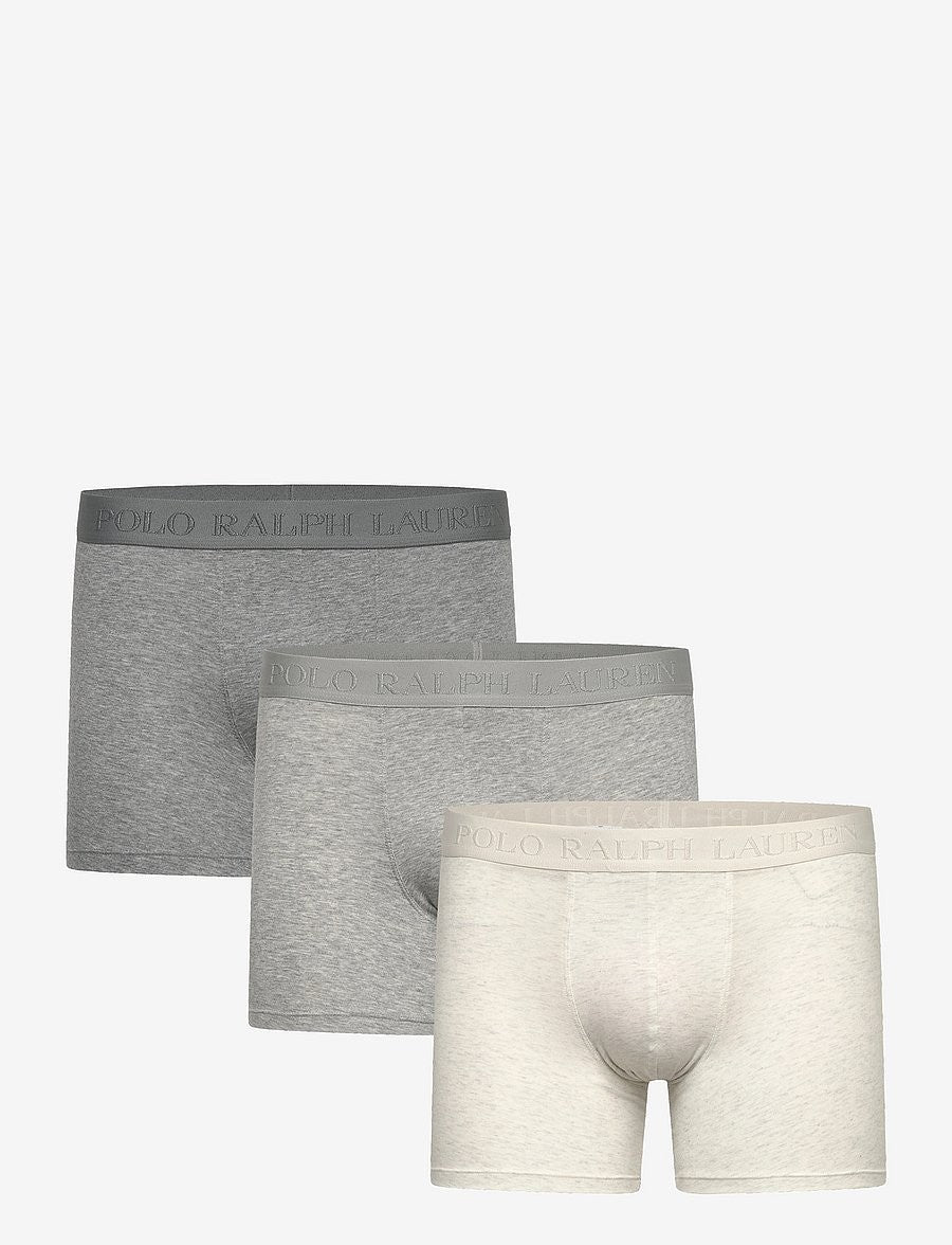 Polo Ralph Lauren Stretch Cotton Boxer Brief 3-Pack herreunderbukser, 3-pack