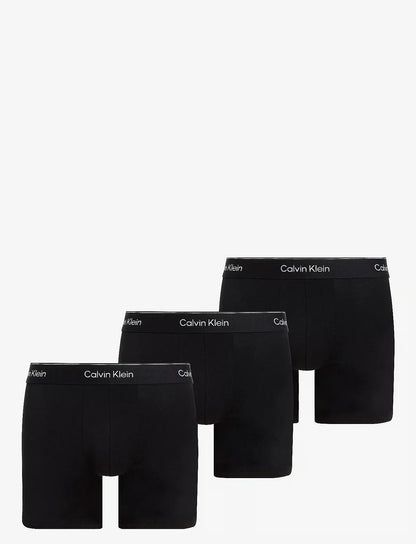 Calvin Klein BOXER BRIEF 3PK herreunderbukser, 3-PACK i svart W DTM WB