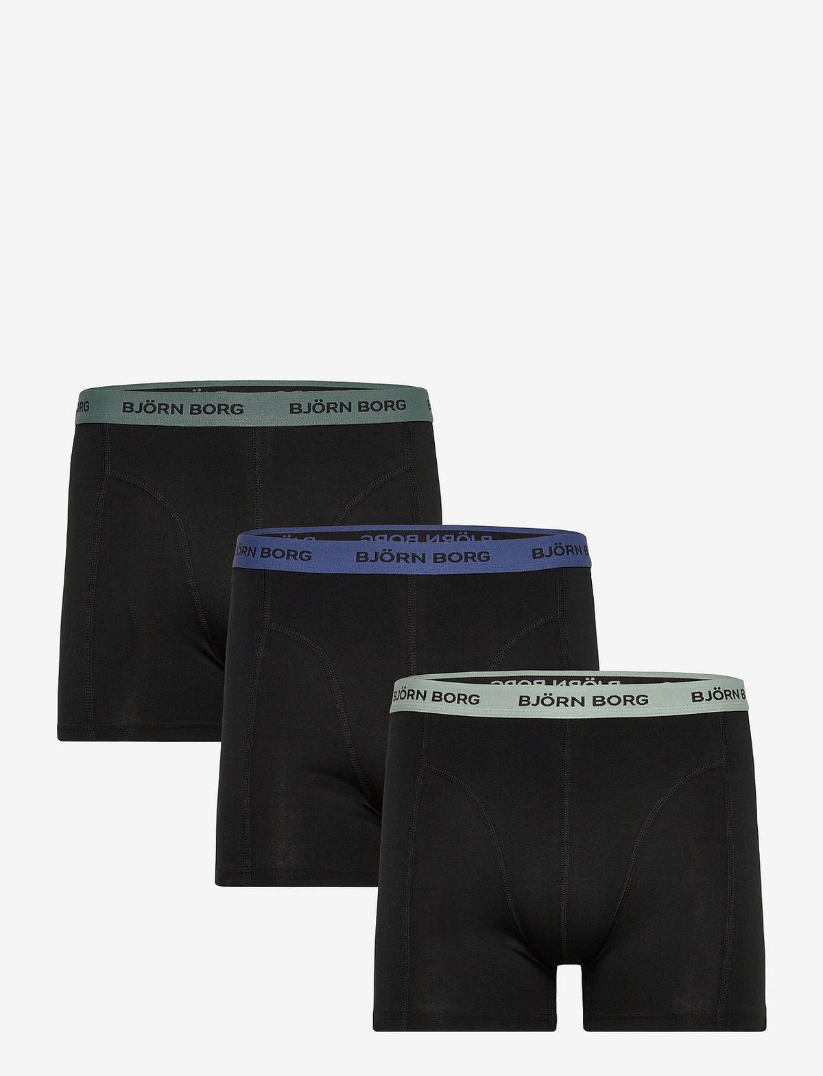 Björn Borg COTTON STRETCH BOXER 3p herreunderbukser, 3-pack i MULTIPACK 1