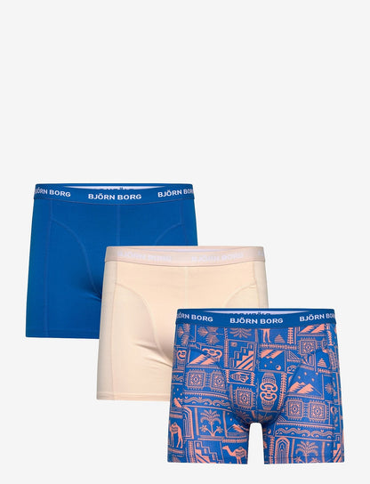 Björn Borg COTTON STRETCH BOXER 3p herreunderbukser, 3-pack i MULTIPACK 4