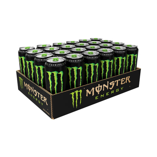 Monster Energy Original 24 x 500 ml – full multipakning med flere bokser