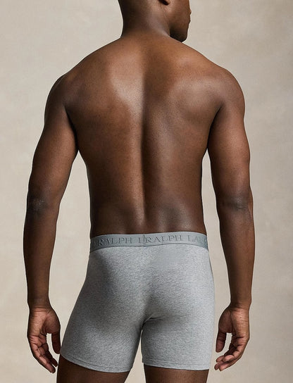 Polo Ralph Lauren Stretch Cotton Boxer Brief 3-Pack herreunderbukser, 3-pack
