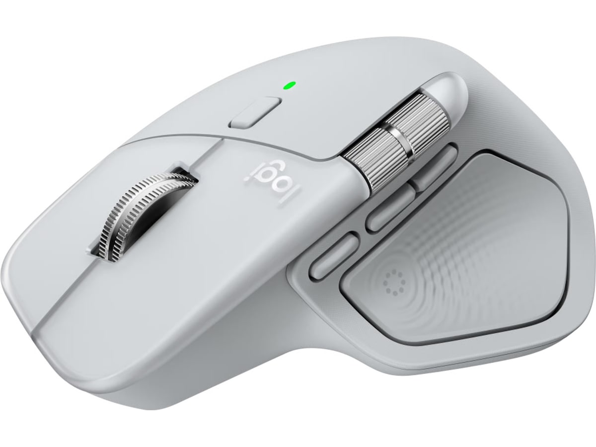 Produktbilde av Logitech MX Master 4 for Mac Trådløs Mus (hvit sølv) fra Logitech