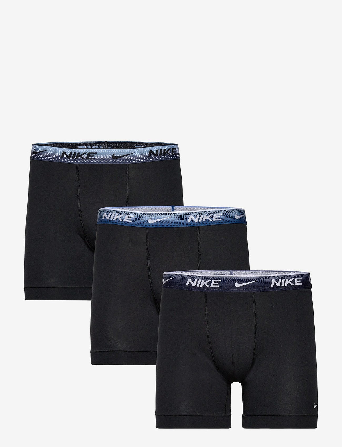 Nike ESSENTIAL COTTON STRETCH BOXER B herreunderbukser, 3-PACK i blå DAWN