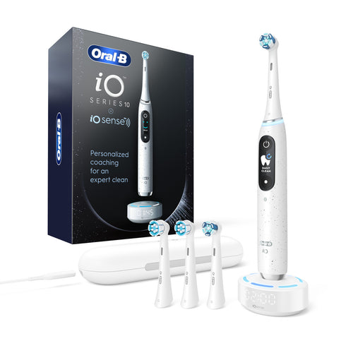 Oral-B iO Series 10 Elektrisk Tannbørste - Stardust White