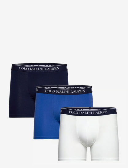 Polo Ralph Lauren BCI COTTON/ELASTANE-3PK-BXB herreunderbukser, 3-pack i 3PK marineblå/PAPR WHT