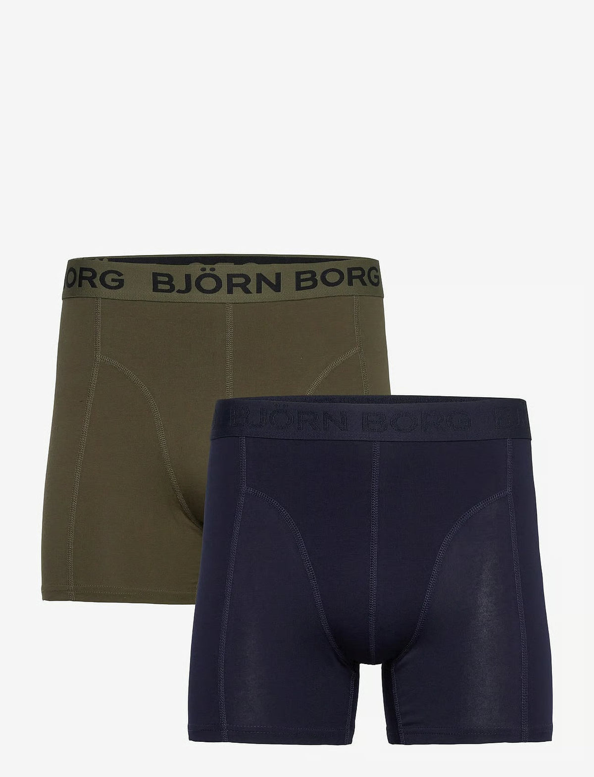 Björn Borg COTTON STRETCH BOXER 2p herreunderbukser, 2-pack i MULTIPACK 3