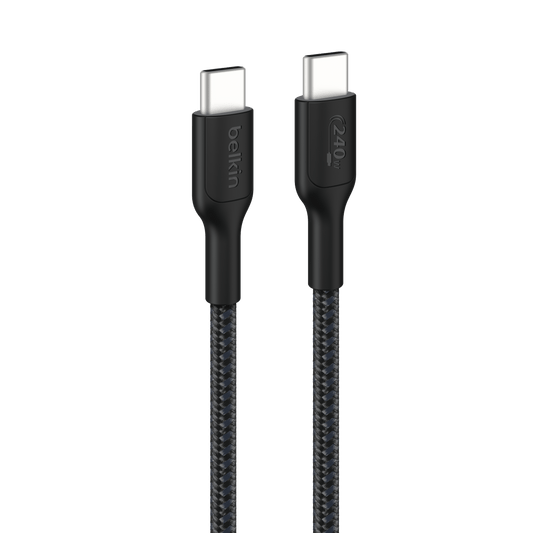 Belkin BoostCharge Pro USB-C til USB-C-kabel 240 W i standard