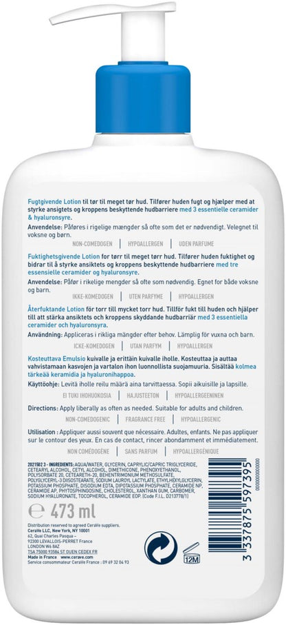 CeraVe Daily Moisturising Lotion 473 ml fra CeraVe – offisielt produktbilde 3
