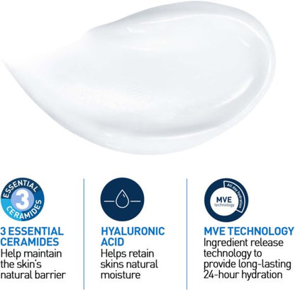 CeraVe Daily Moisturising Cream 340 g fra CeraVe – offisielt produktbilde 2