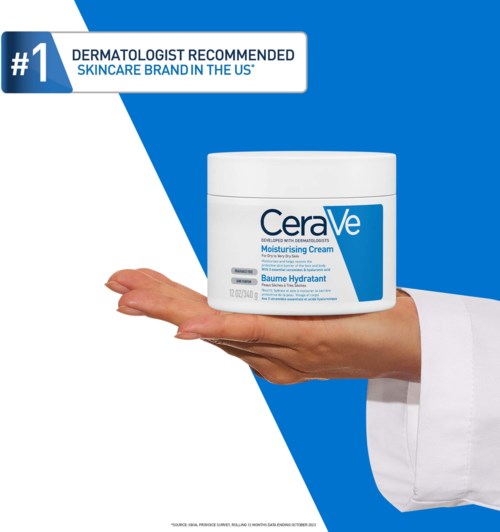 CeraVe Daily Moisturising Cream 340 g fra CeraVe – offisielt produktbilde 3