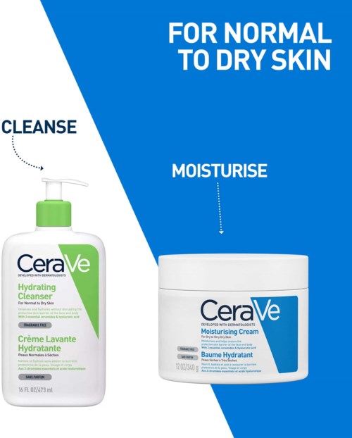 CeraVe Daily Moisturising Cream 340 g fra CeraVe – offisielt produktbilde 7