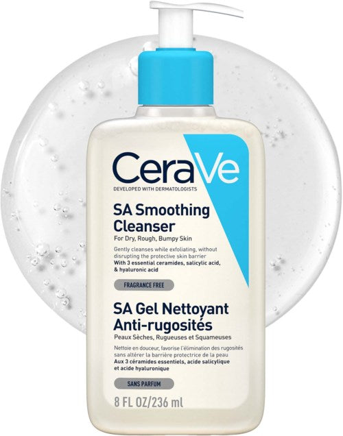 CeraVe SA Smoothing Cleanser 236 ml fra CeraVe – offisielt produktbilde 2